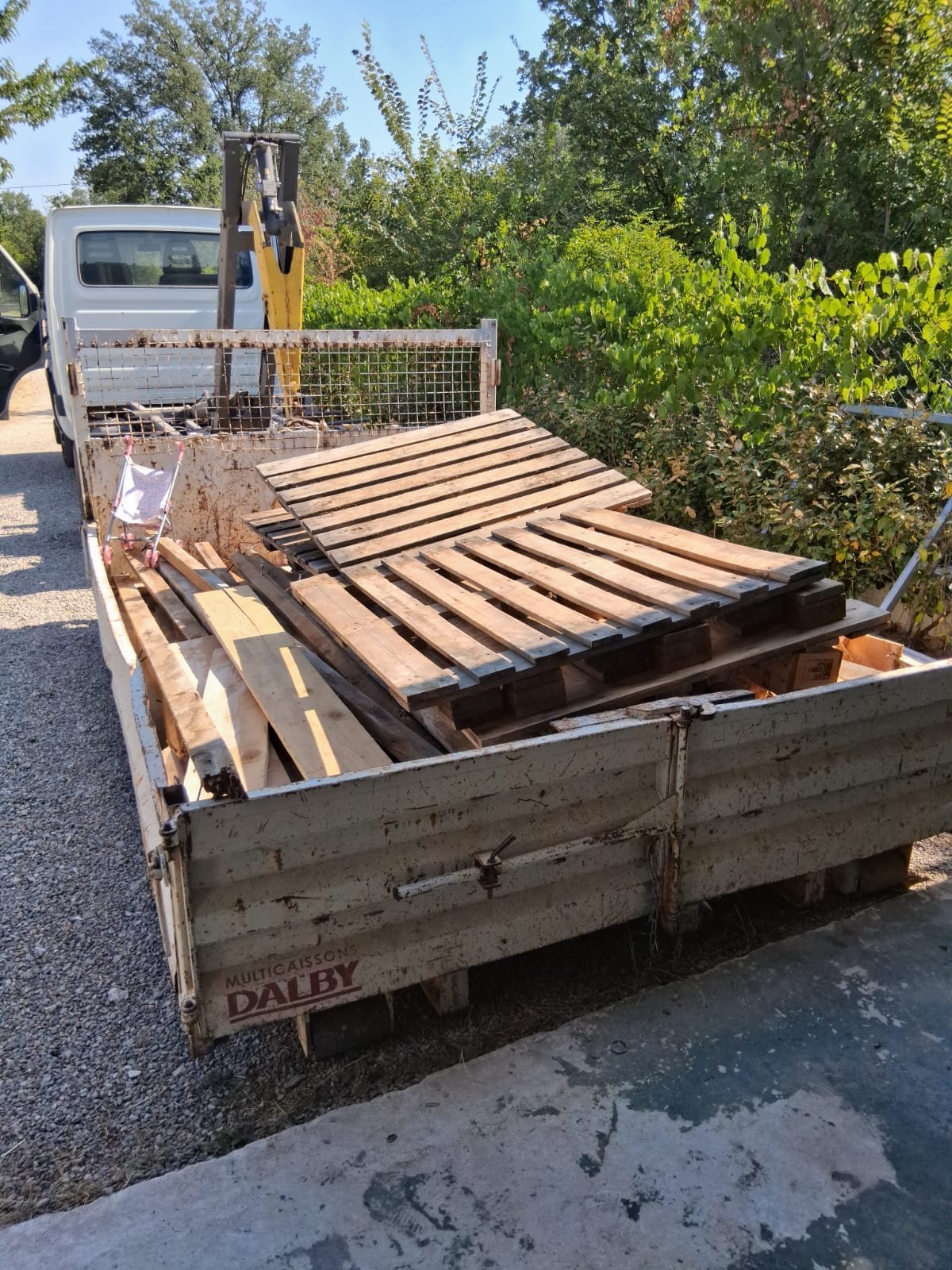 Location benne pour chantier Ramatuelle - Lacroix | Les Bennes du Var